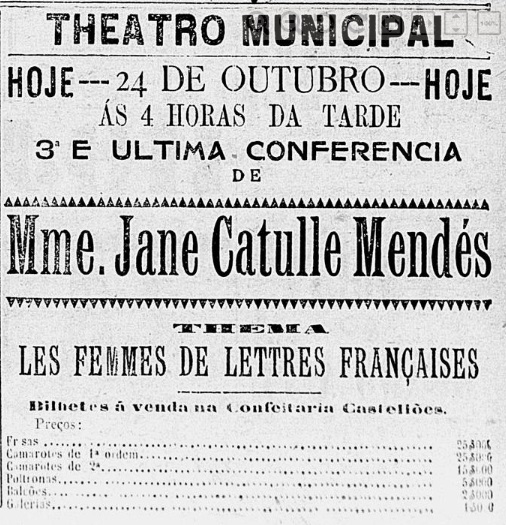 O Paiz, 24 de outubro de 1911