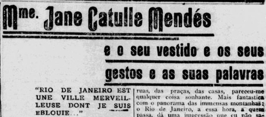 A Imprensa, 21 de setembro de 1911