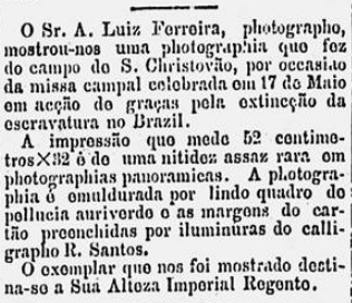 O Paiz, 3 de junho de 1888
