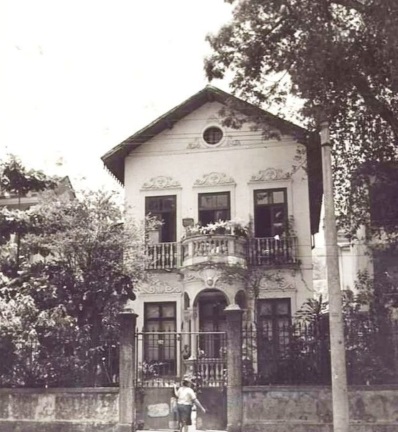 Casa na Rua Cosme Velho 174, ode Machado de Assis viveu entre 1883 e 1908