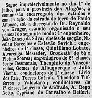 Gazeta de Notícias, 23 de junho de 1878